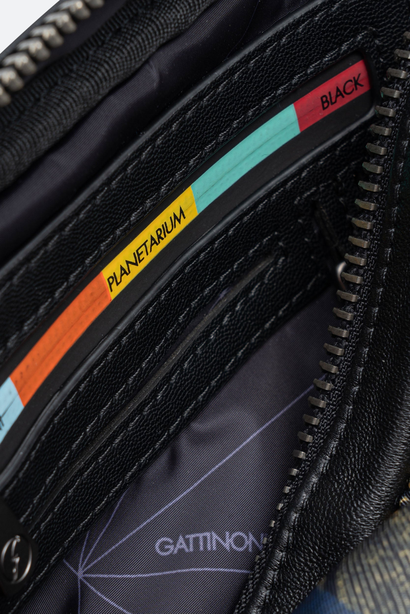 Petite trousse de beauté Planetarium noire