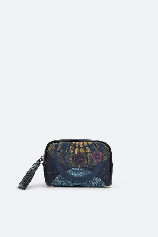 Petite trousse de beauté Planetarium noire