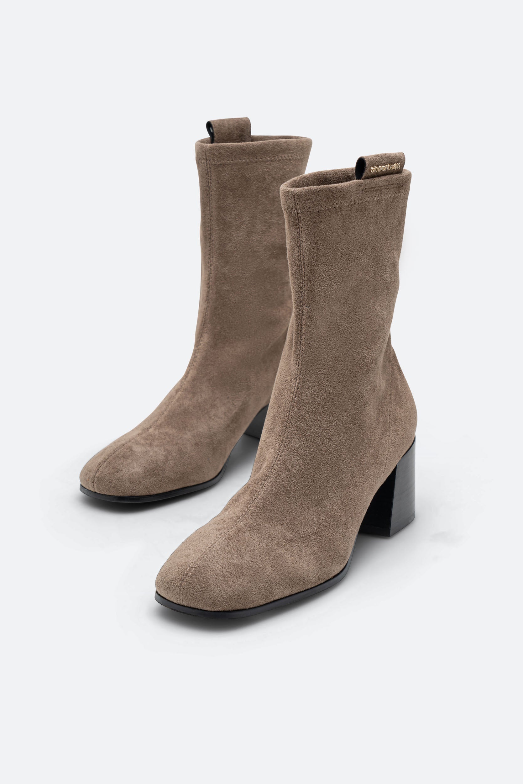 Zion Beige Suede Ankle Boot