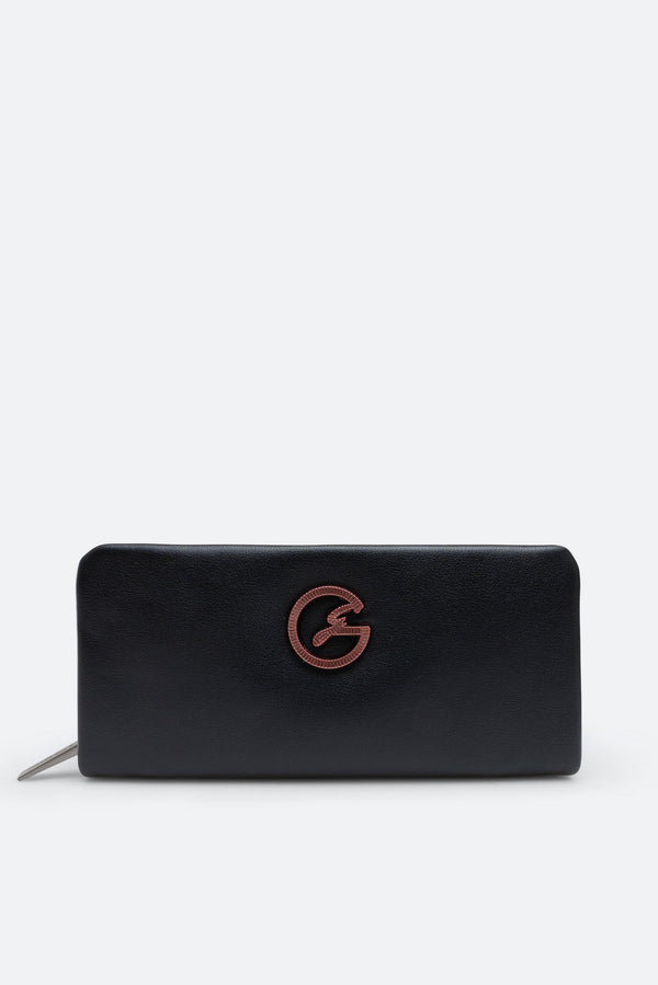 Grand portefeuille zippé