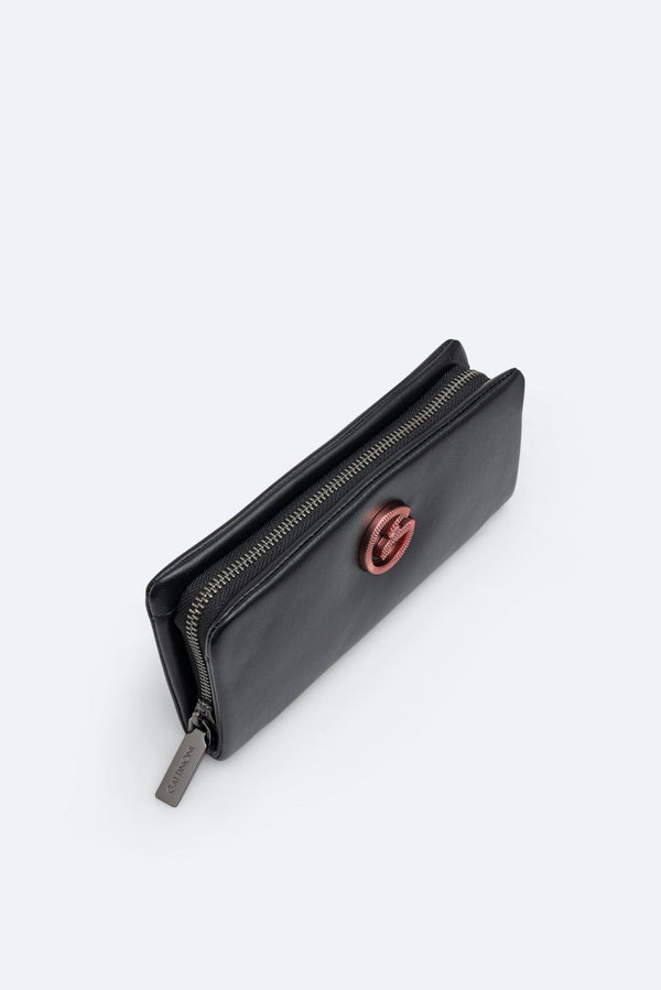 Grand portefeuille zippé
