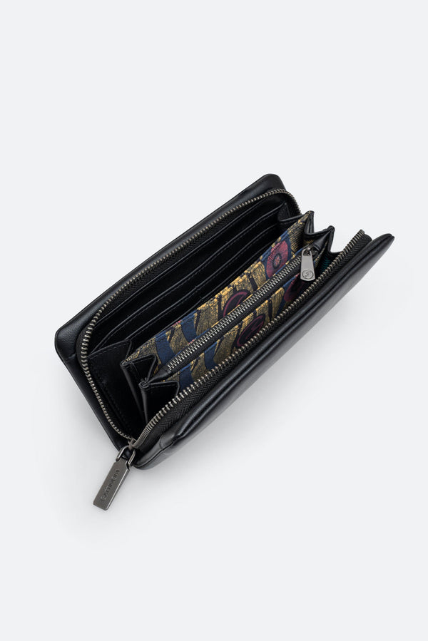 Grand portefeuille zippé