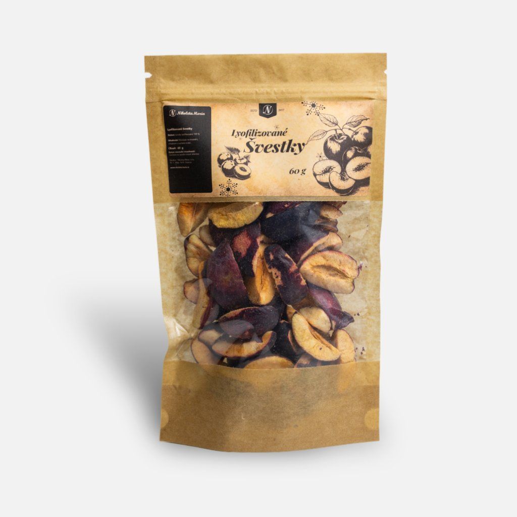 Freeze-dried plums 60 g