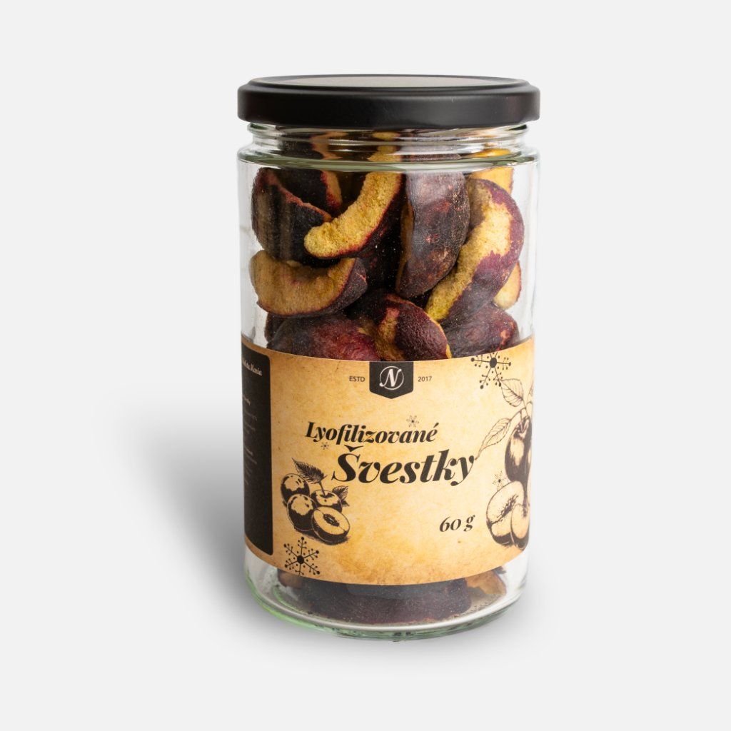 Freeze-dried plums 60 g