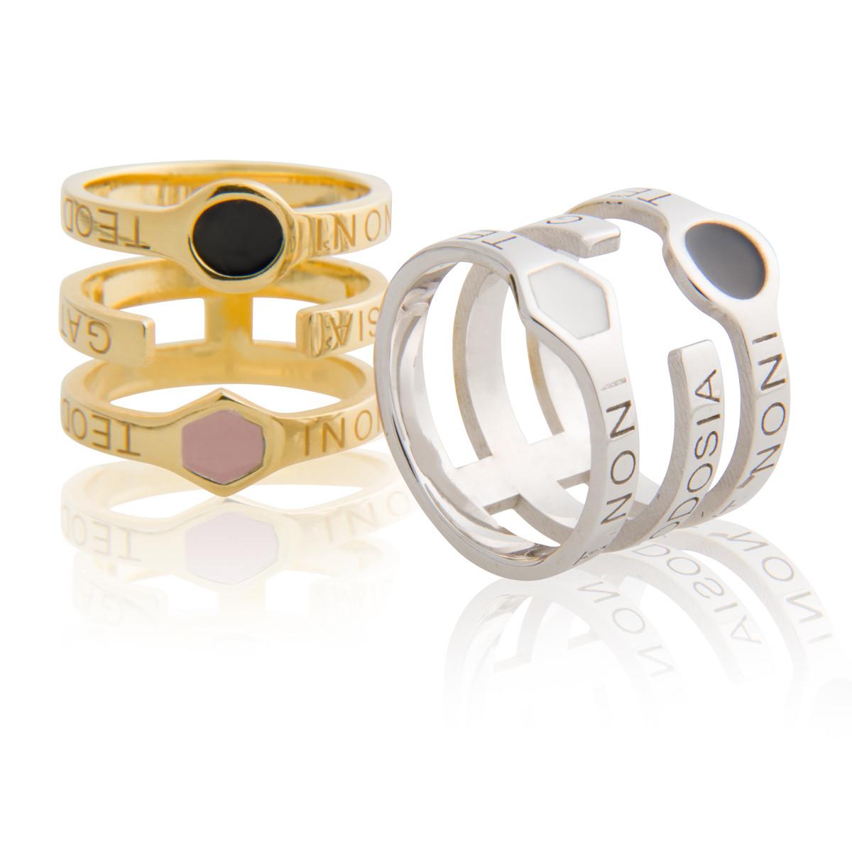 Teodosia Enamel Ring