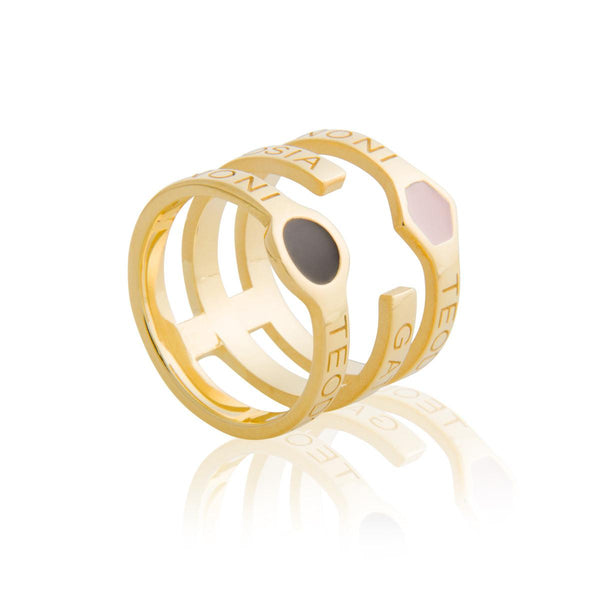 Teodosia Enamel Ring