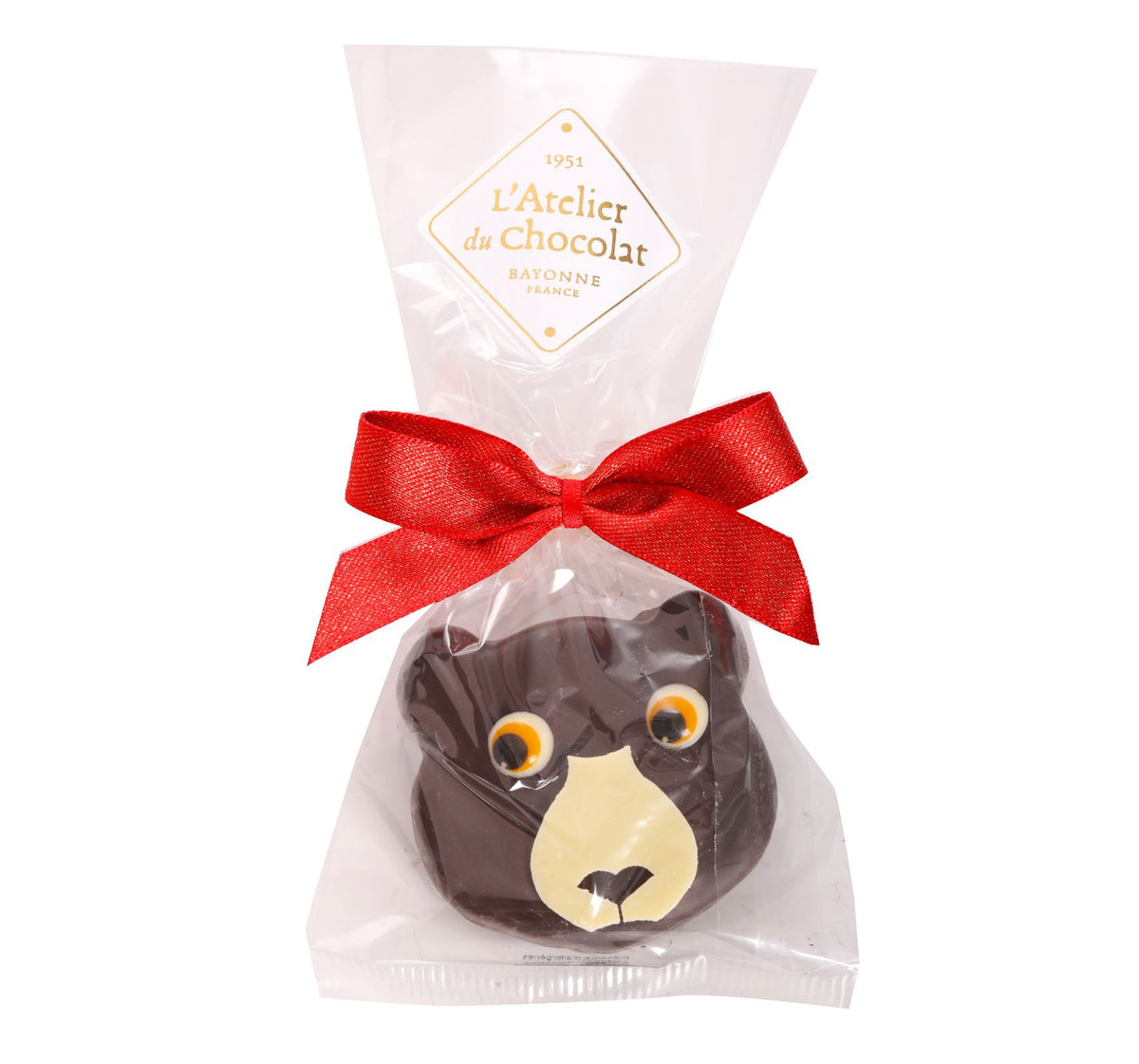 Chocolate Bear with Praline and Puffed Rice