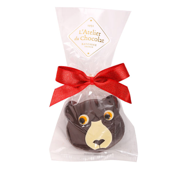 Chocolate Bear with Praline and Puffed Rice