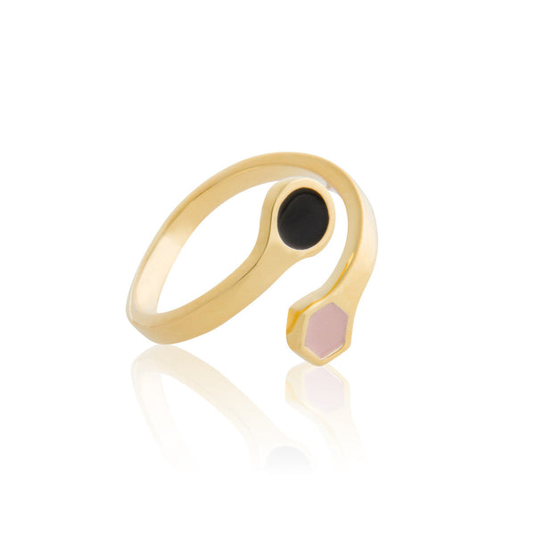 Teodosia Enamel Ring