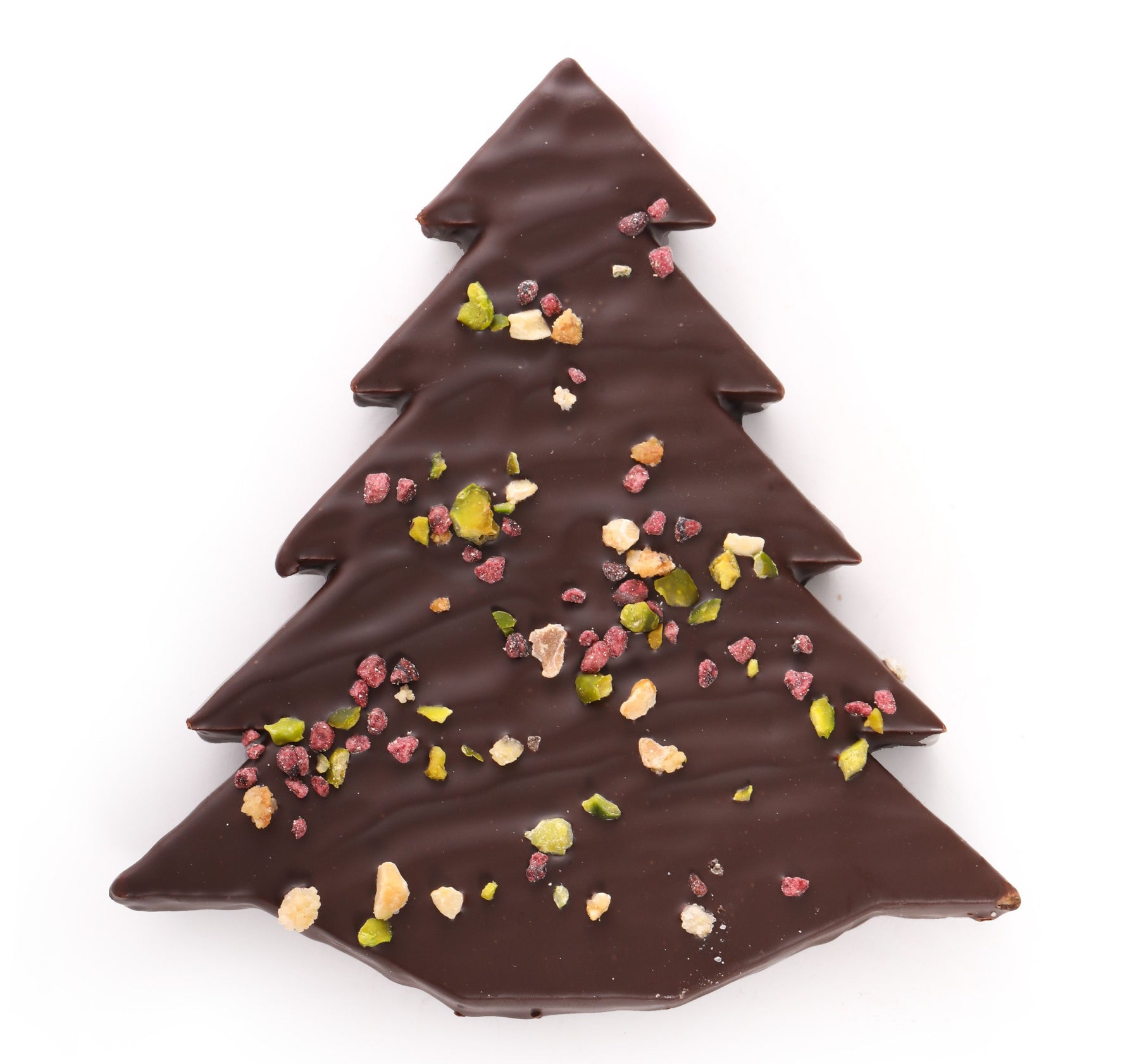 Chocolate praline fir tree Christmas chocolates