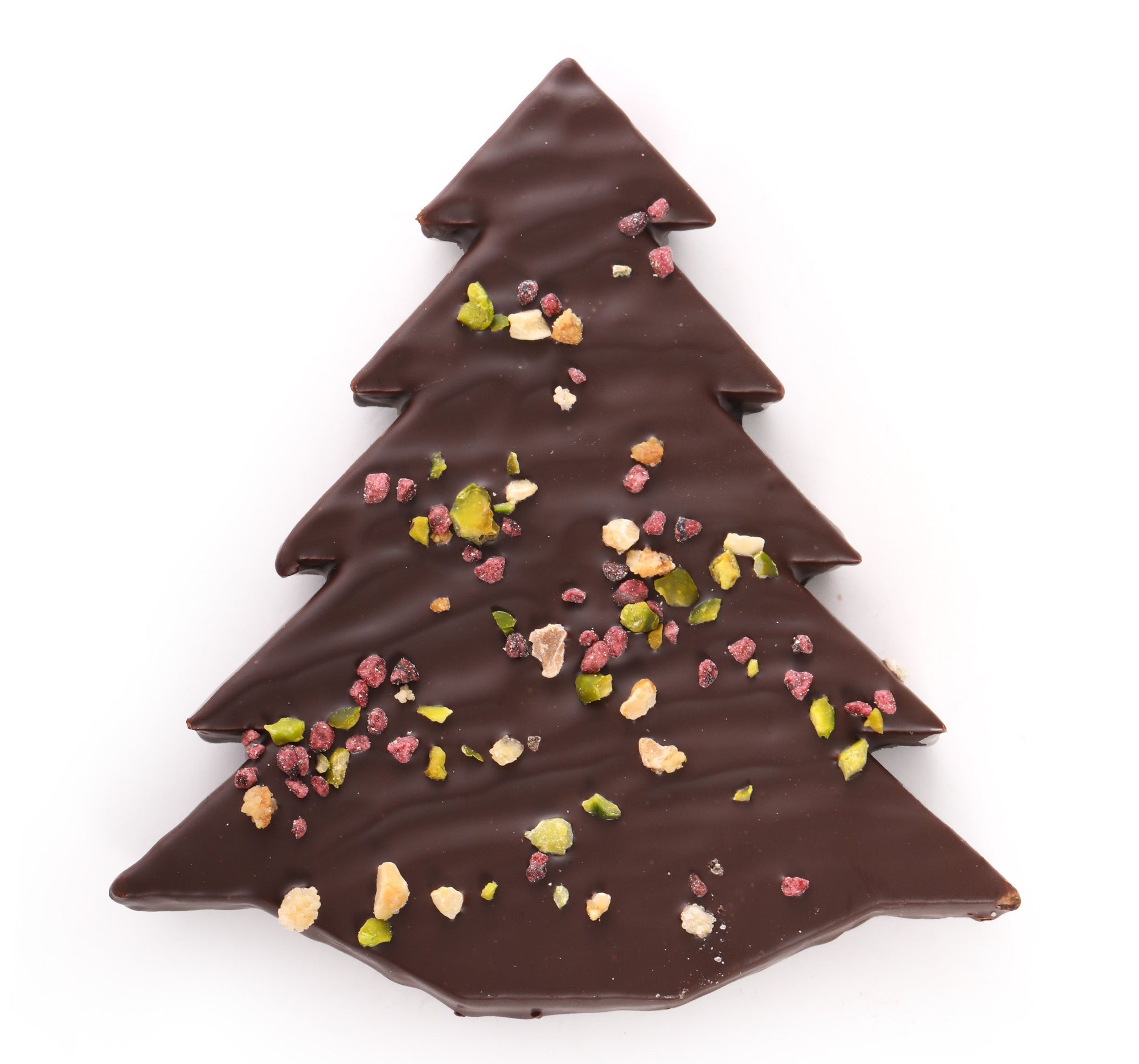 Chocolate praline fir tree Christmas chocolates
