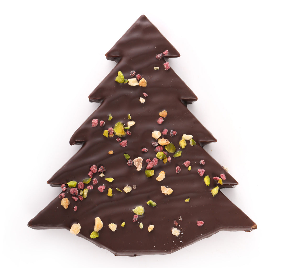 Chocolate praline fir tree Christmas chocolates