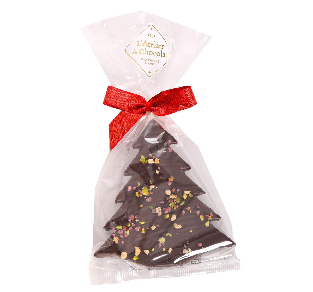 Chocolate praline fir tree Christmas chocolates