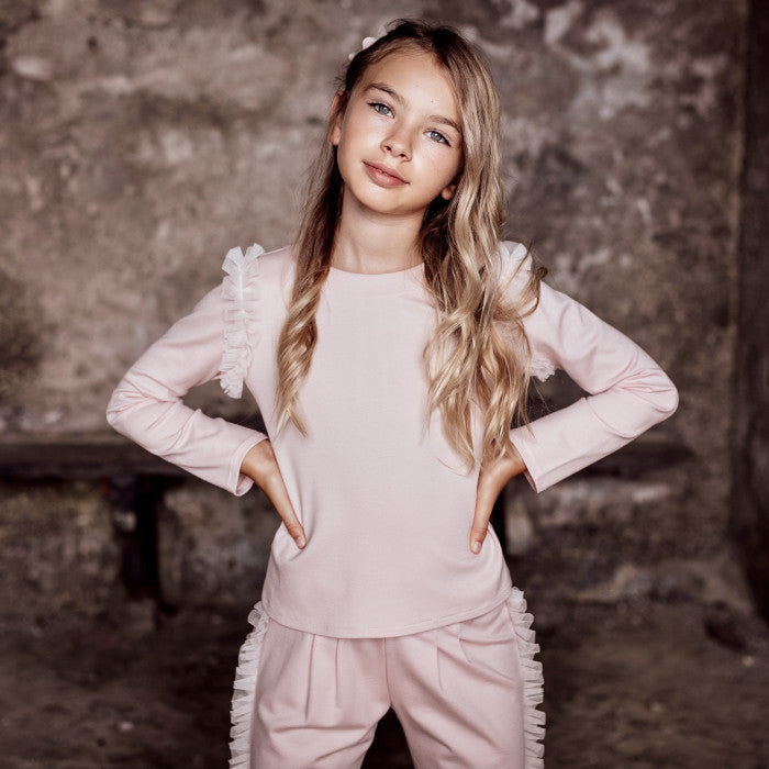 MILANO STITCH PULLOVER PINK SAND