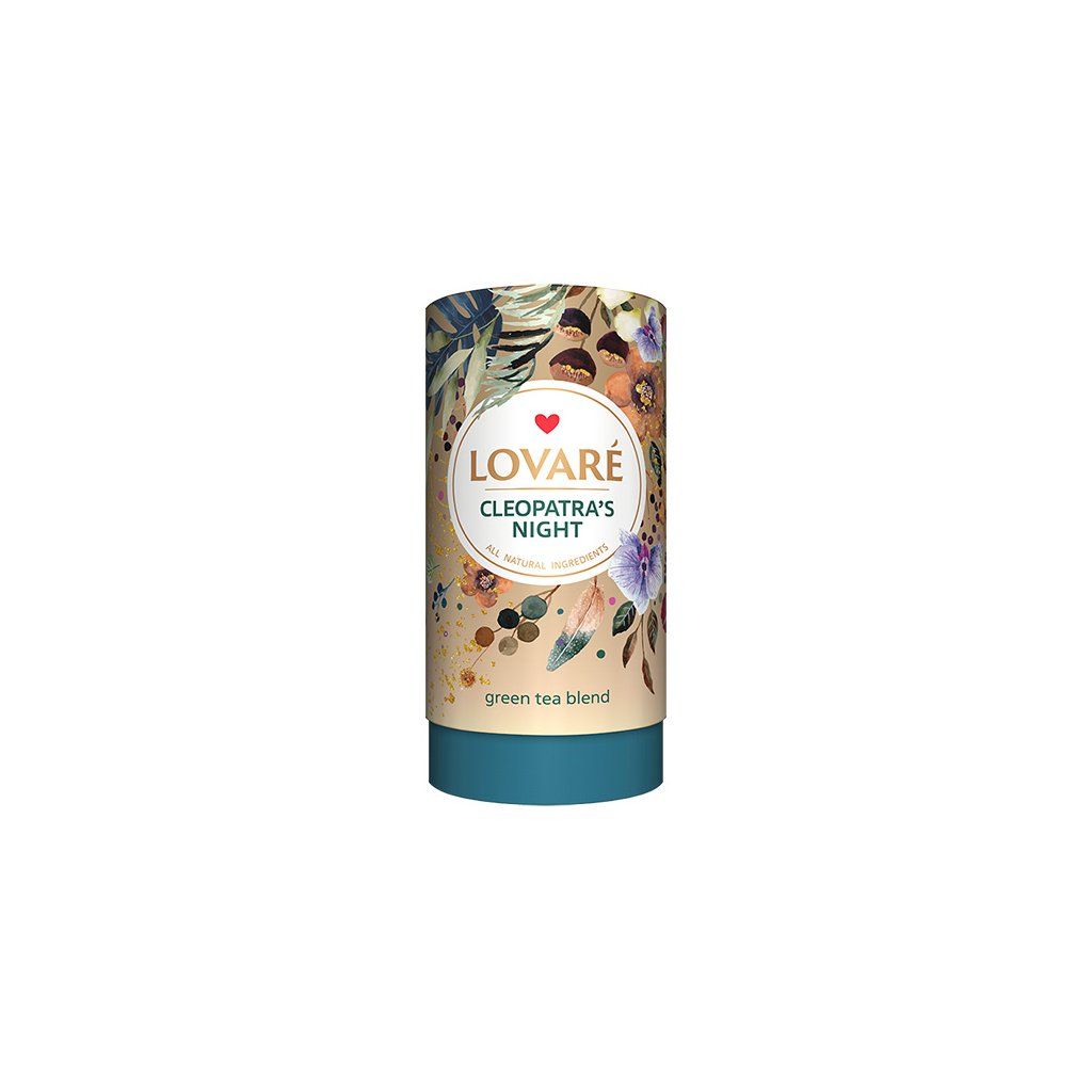 LOVARÉ Cleopatra’s Night 80g (loose leaf, green tea)