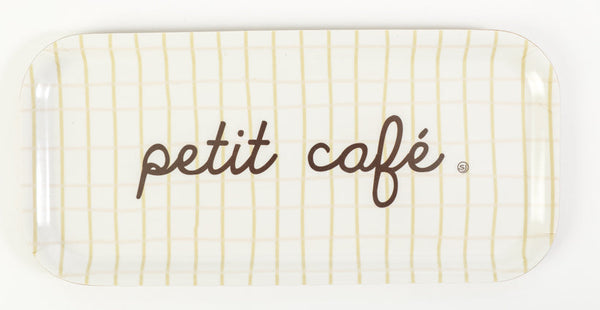 Plateau rectangle petit café