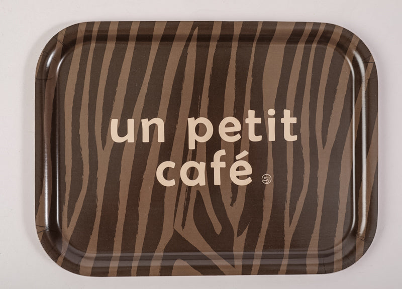 Small Coffee Rectangular Tray
