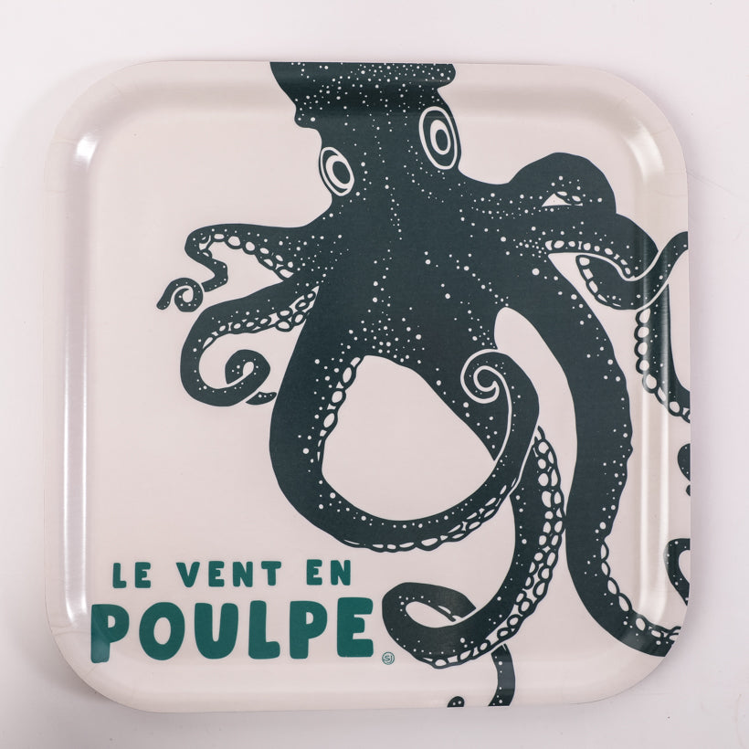 Square tray the wind in octopus