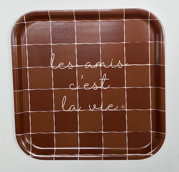 Square tray friends it's life zelliges