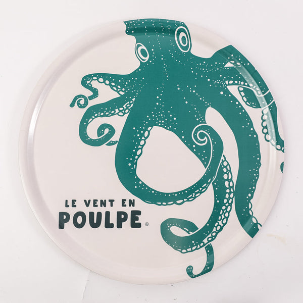 Round octopus wind tray