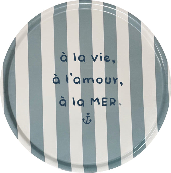 Round tray 45cm to life, to love…