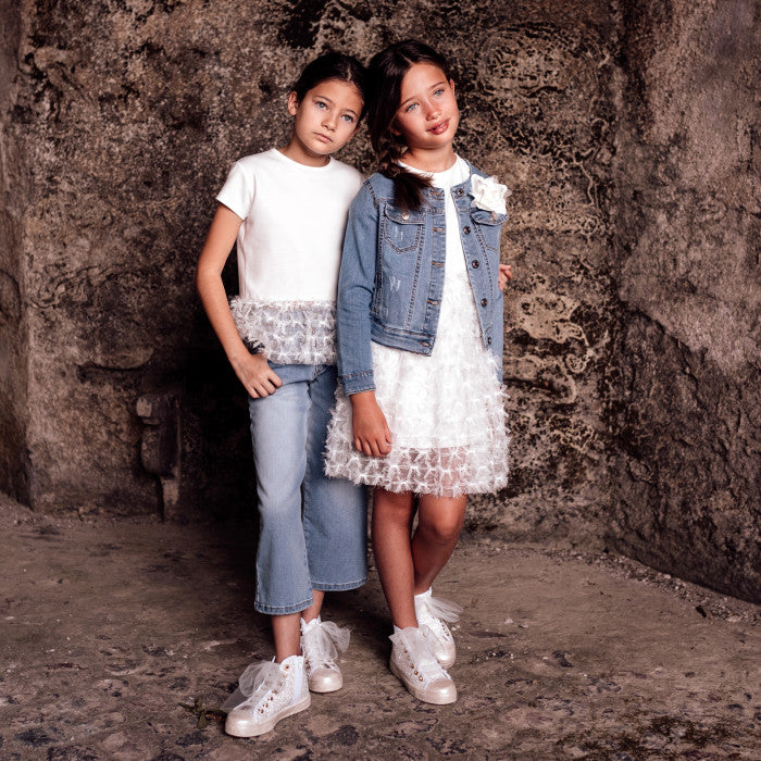 WIDE DENIM JEANS