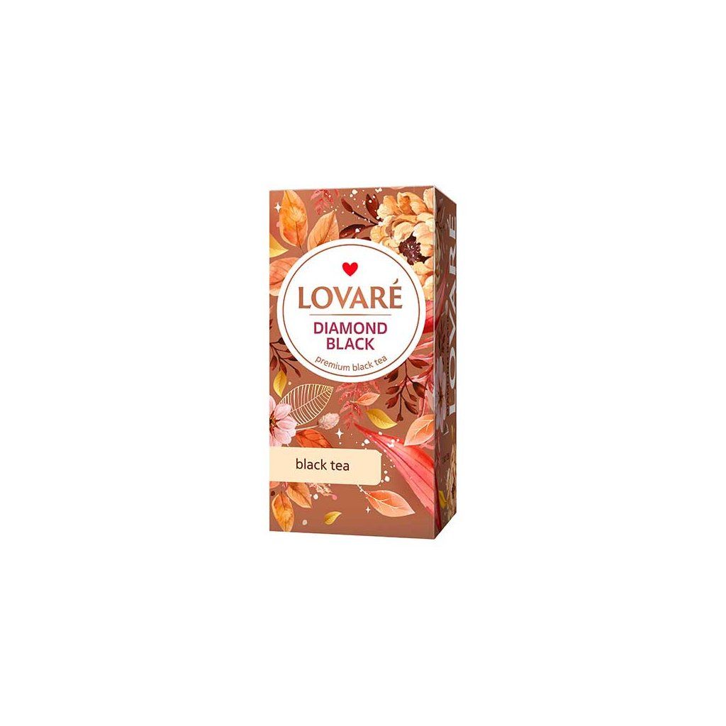 LOVARÉ Diamond Black Tea 48g (24 bags, black tea)