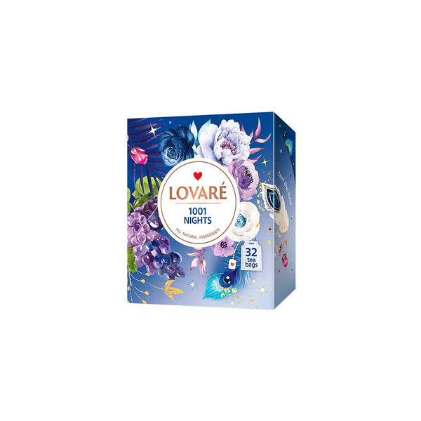 LOVARÉ 1001 Nights 64g (32 bags, black and green tea)