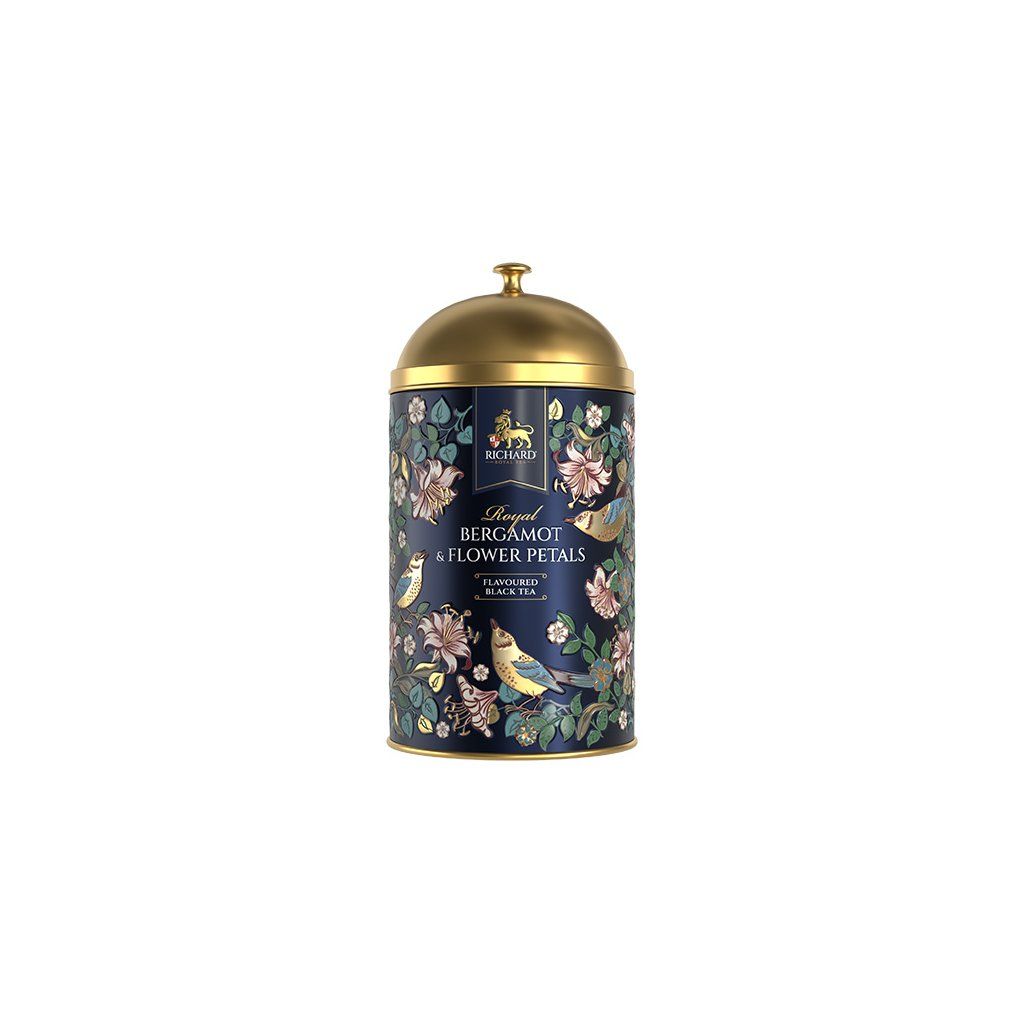 RICHARD Royal Bergamot & Flower Petals BLUE 60g (loose black tea) DMT 2/26