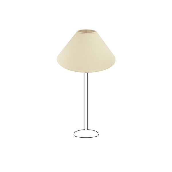 Diverse Lampenkappen – Katoen - Natuurlijk - Ø25 cm