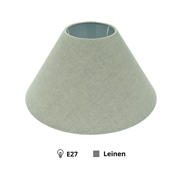 Various Gray Linen Lamp Shade (Ø25 cm) – Stylish & Timeless
