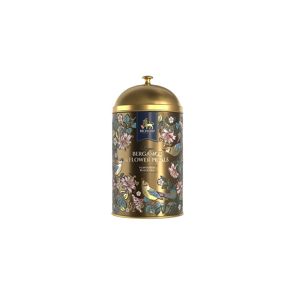 RICHARD Royal Bergamot & Flower Petals GOLD 60g (loose leaf black tea) DMT 2/26