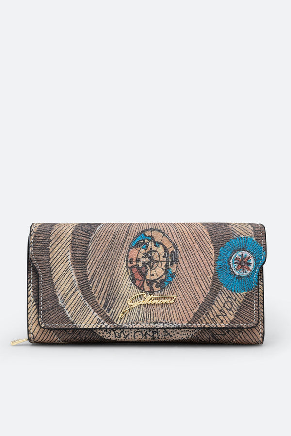Planetarium Wild Wallet with Flap