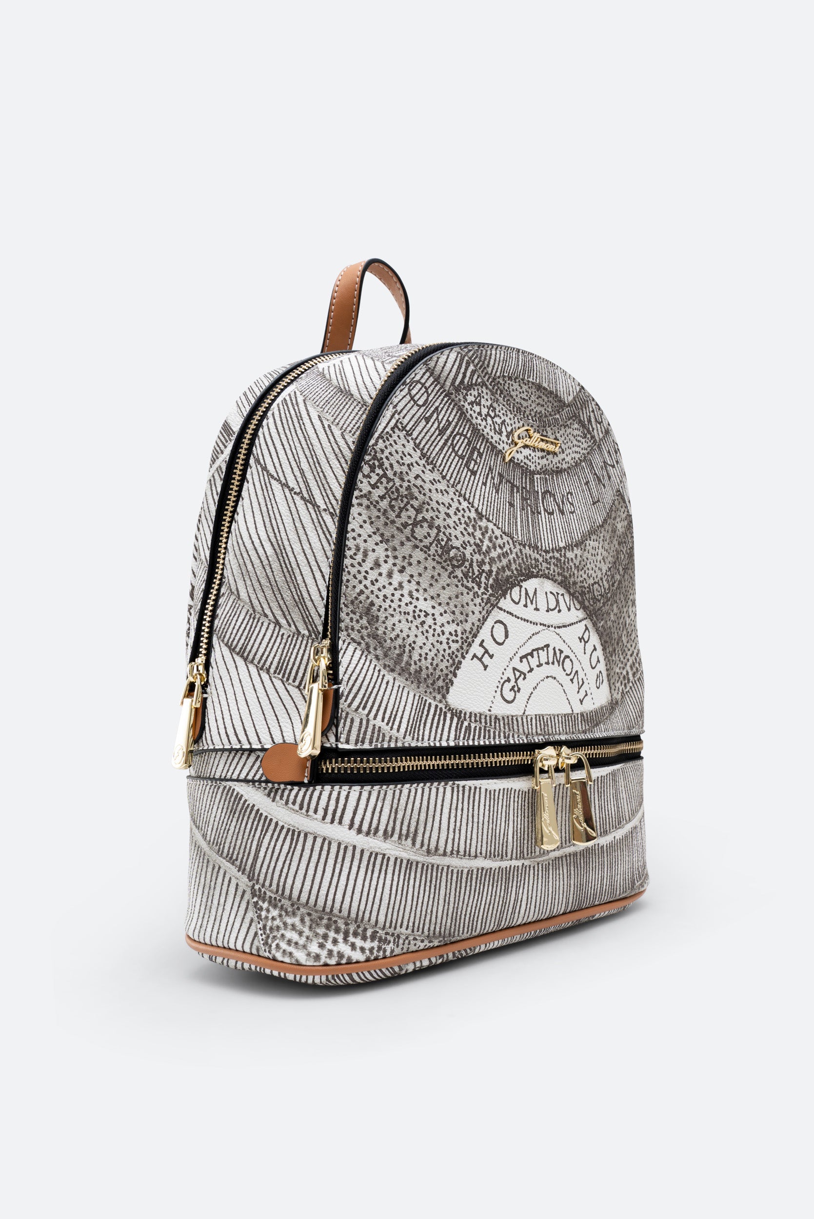 Planetarium Backpack Gattinoni Ink Sepia Medium