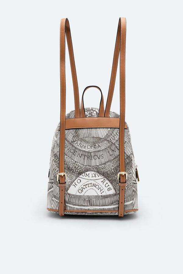 Planetarium Backpack Gattinoni Ink Sepia Medium
