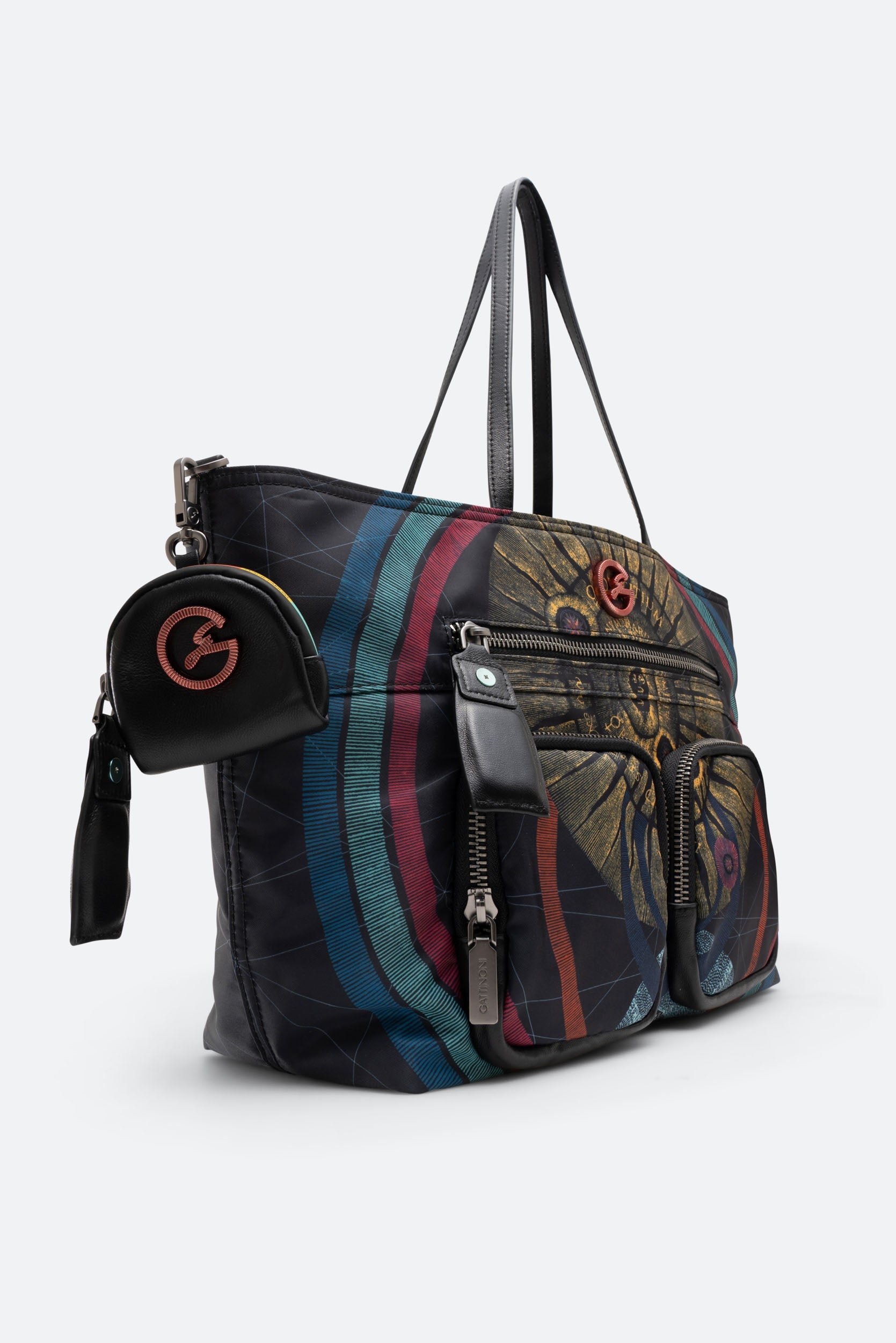 Reversible Shopping Bag Planetarium Black