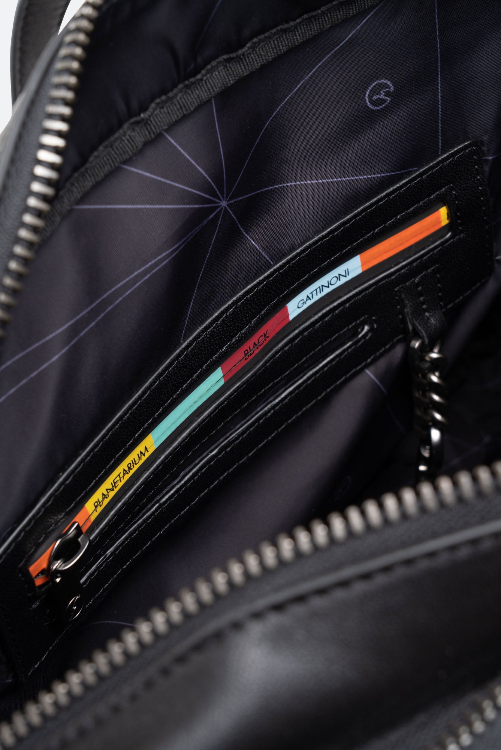 Bag with double front pocket