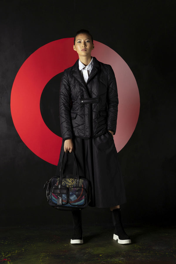 Black Quilted Jacket