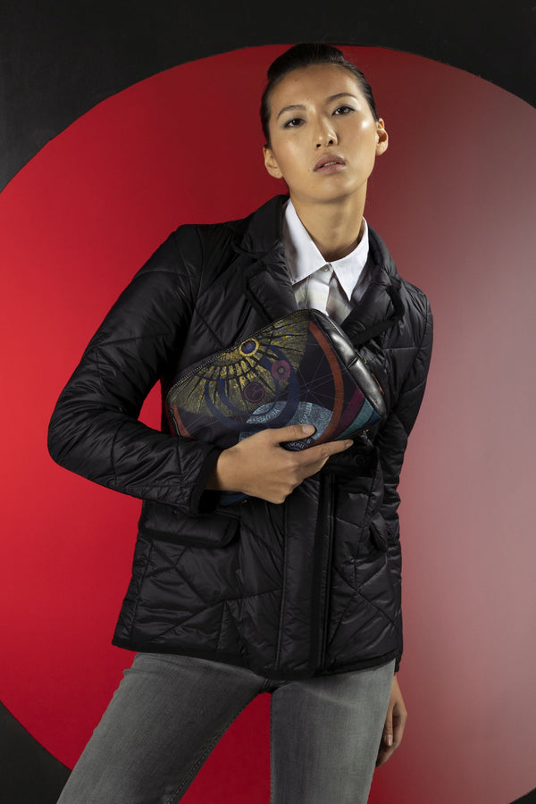 Black Quilted Jacket