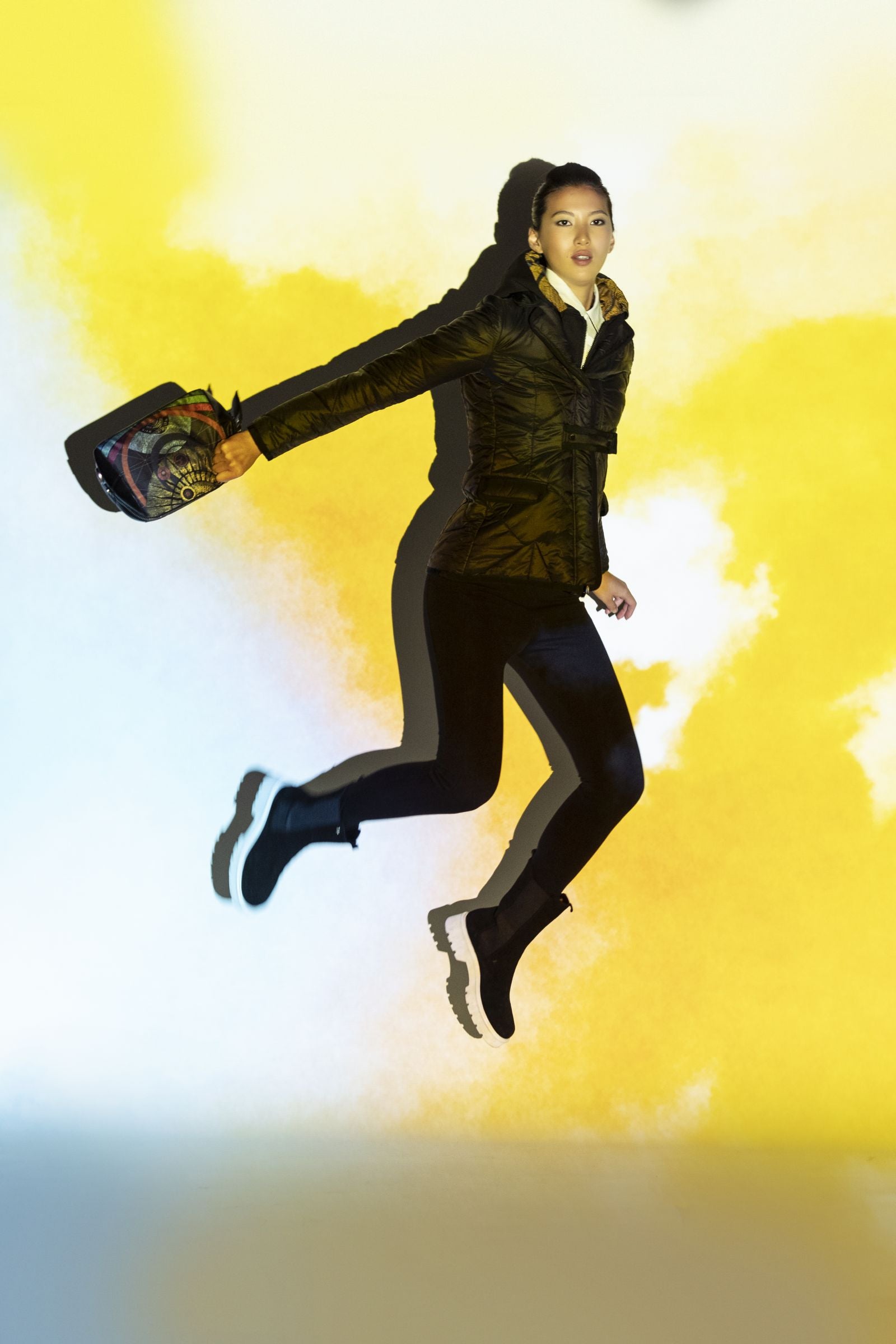 Black Quilted Jacket