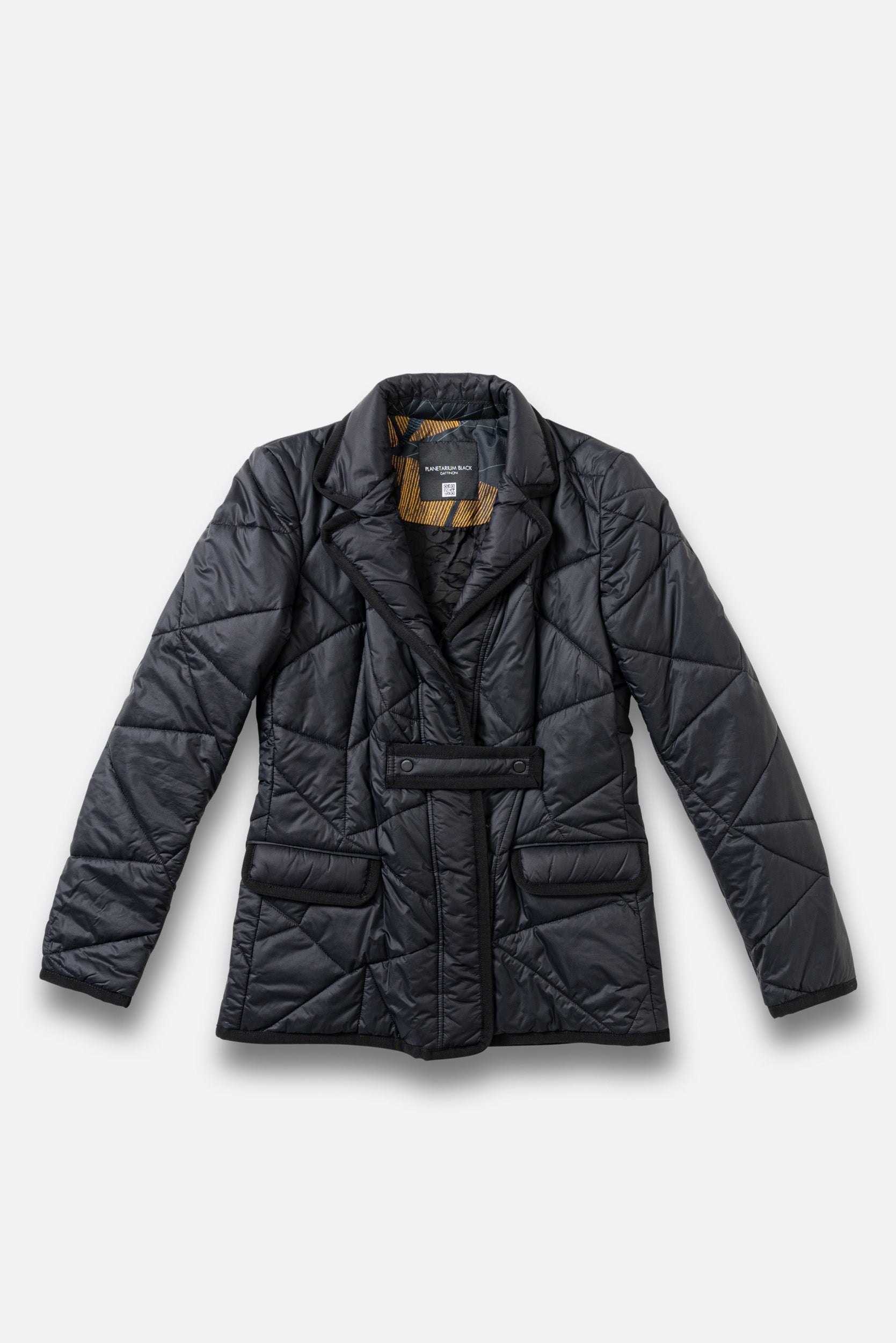 Black Quilted Jacket