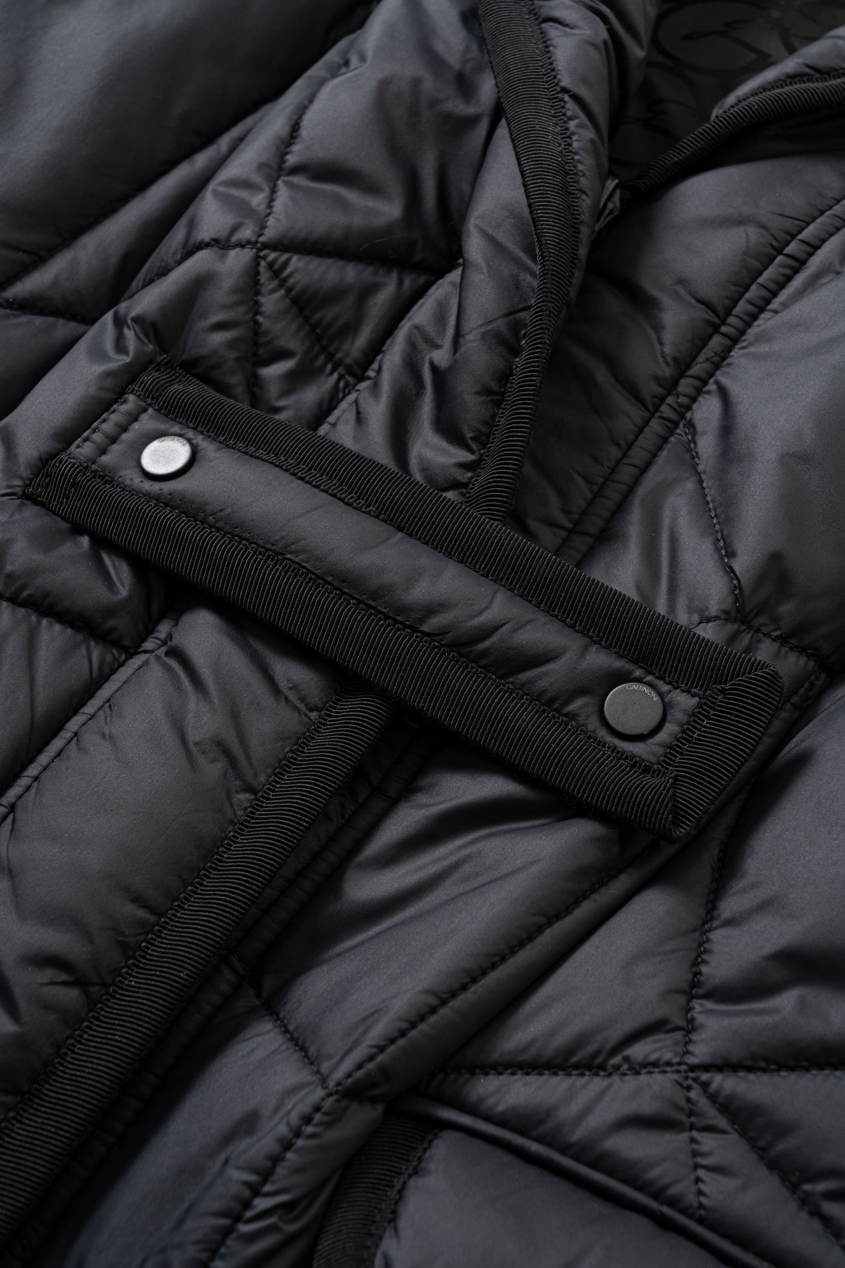 Black Quilted Jacket