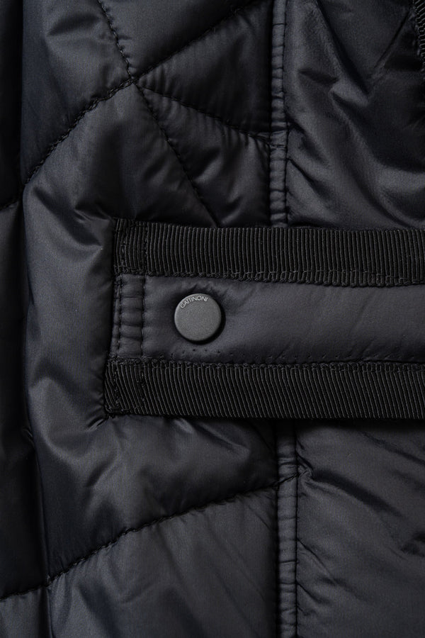 Black Quilted Jacket