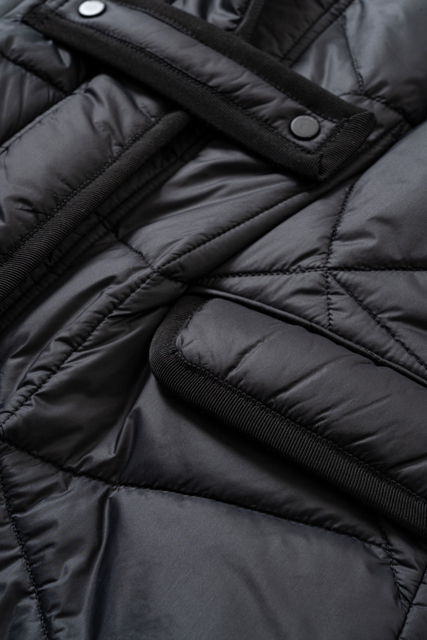 Black Quilted Jacket