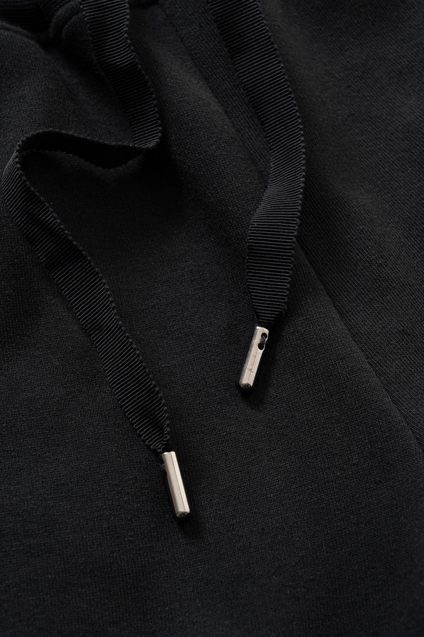 Black jogger pants with Planetarium Black stripe