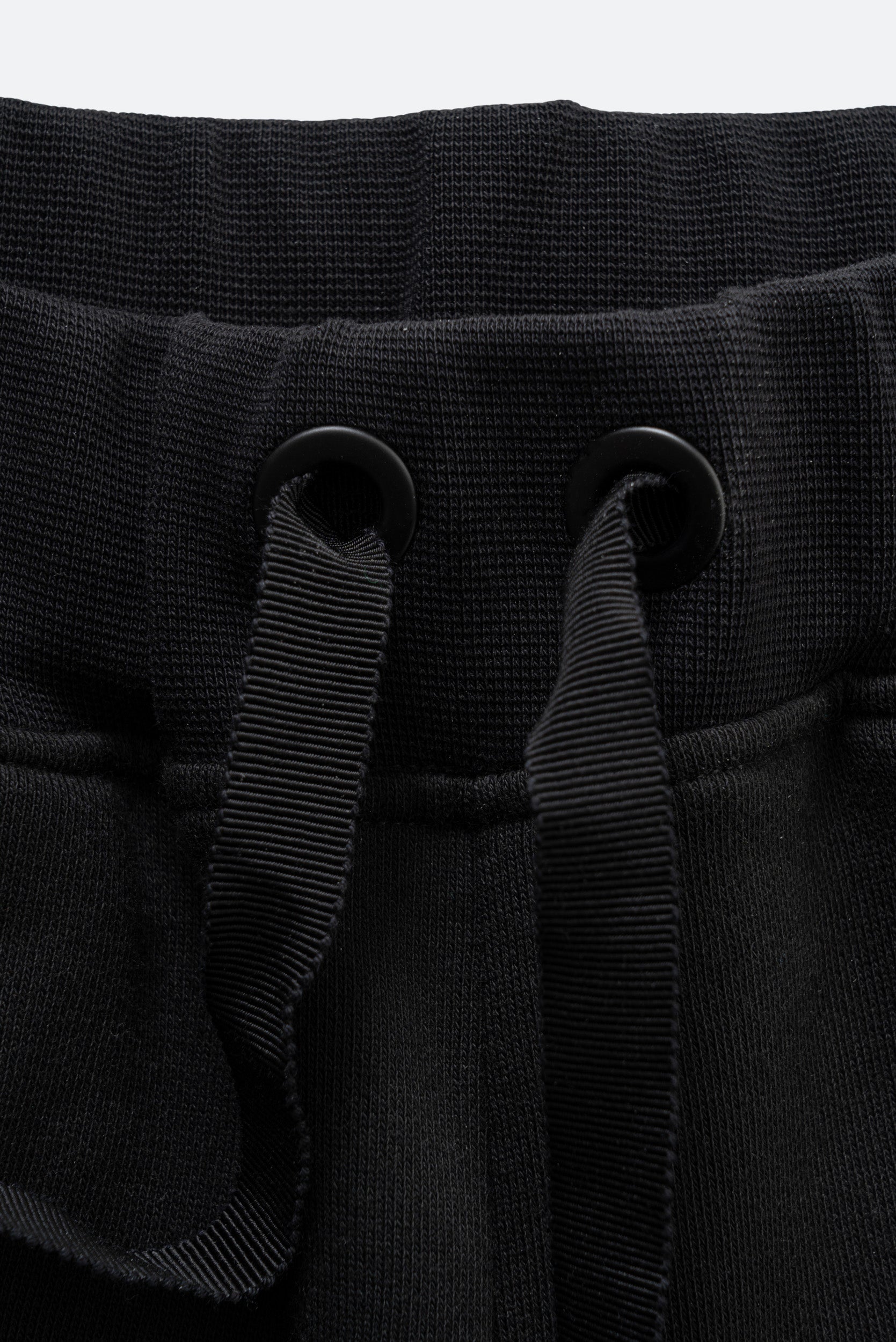 Black jogger pants with Planetarium Black stripe