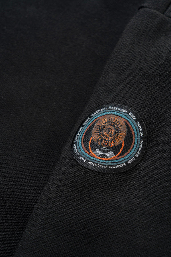 Geprinte Crop Hoodie