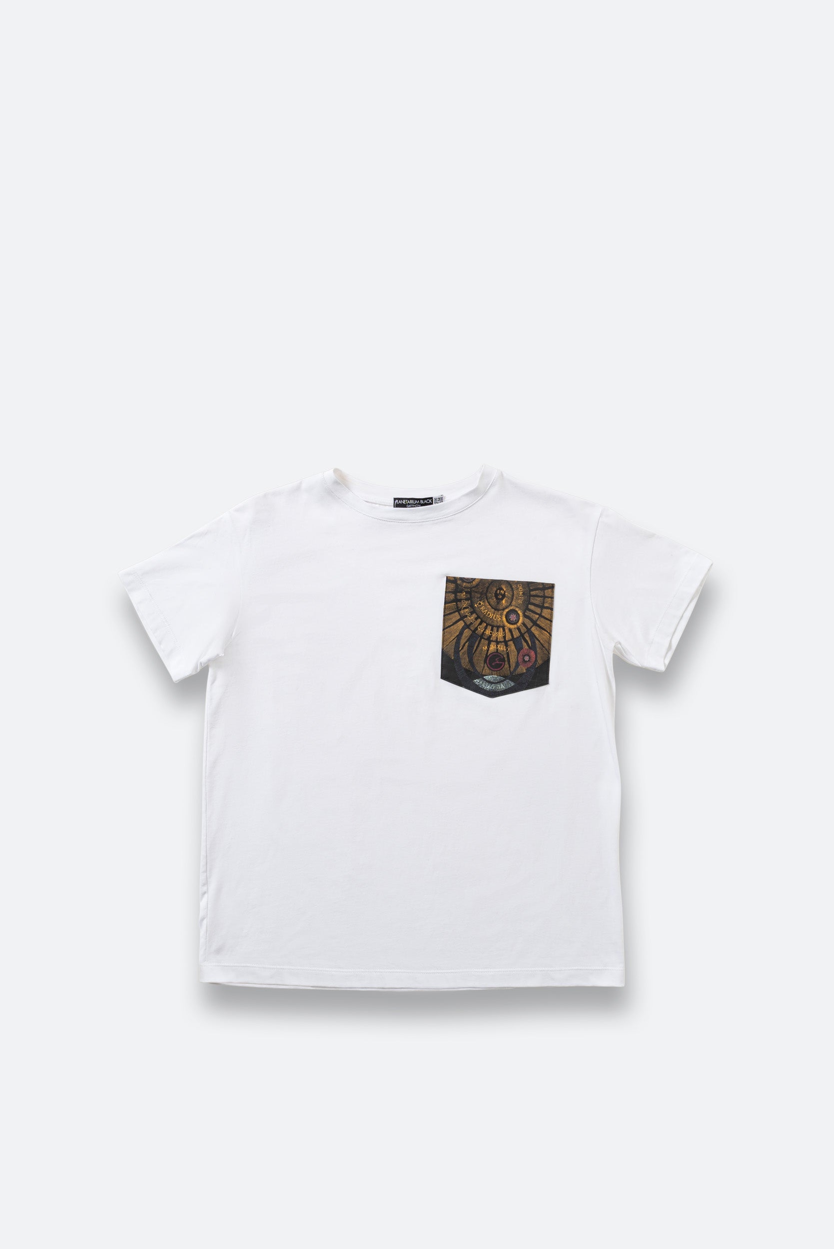 T-shirt with Printed Pocket