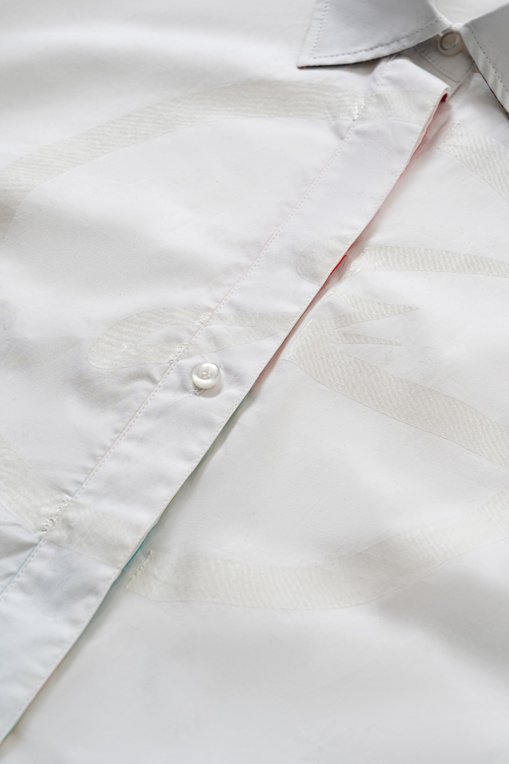 Camicia in popeline bianca