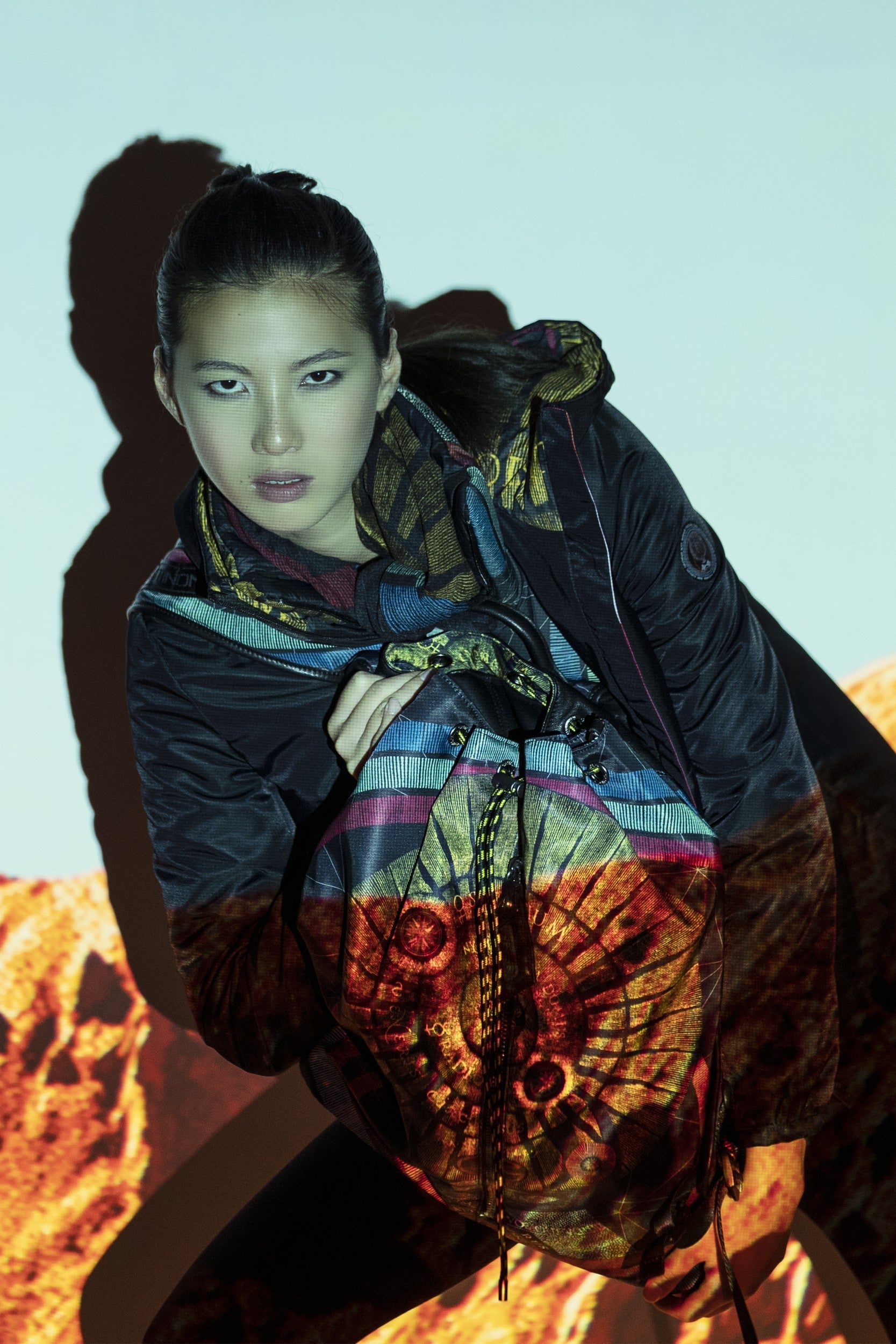 Large drawstring bag